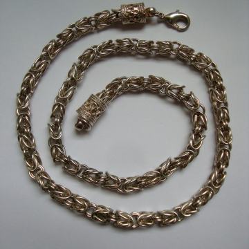 SREBRNI LANAC 925 SREBRO 51,5 cm x 8 mm - 42.6 grama