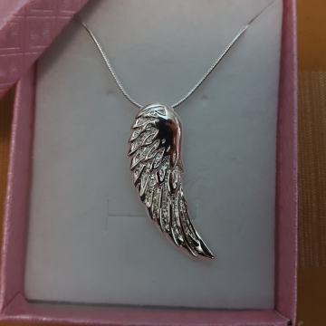 Srebrni lančić, anđeosko krilo, 925