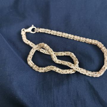 Srebrni lančić carski vez