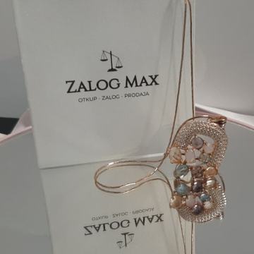 SREBRNI LANČIĆ S PRIVJESKOM, .925/ R1, RATE!