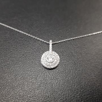 SREBRNI LANČIĆ S PRIVJESKOM, .925/ R1, RATE!