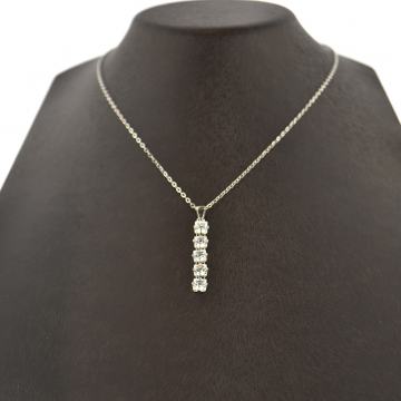 SREBRNI LANČIĆ RED SA CIRKONIMA 2,7g, R1,DO 36  RATA, POVOLJNO!