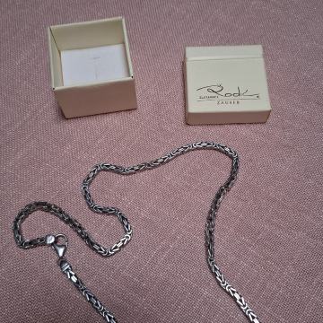 srebro lancic kraljevski vez 61,5 cm