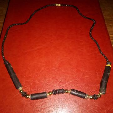 Stara crna ogrlica - BIŽUTERIJA