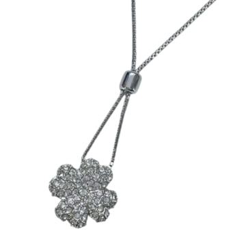 SWAROVSKI LANČIĆ S PRIVJESKOM DJETELINA / R1, RATE!