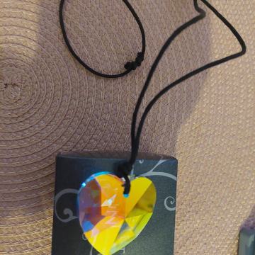 Swarovski ogrlica srce