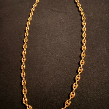 VINTAGE GUCCI MARINER LINK CHAIN OF 18K GOLD 42.2g