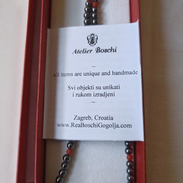 Unikatni nakit Boschi Gogolja  -  ogrlica + naušnice