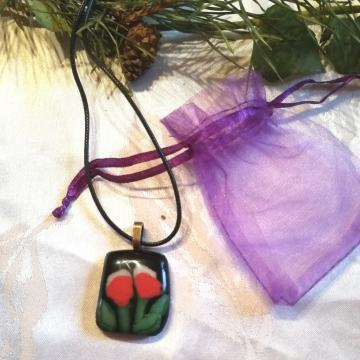 unikatni stakleni privjesak