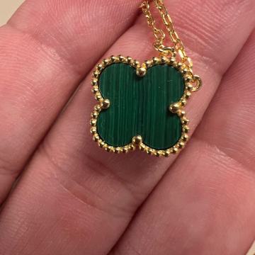 Van Cleef djetelina ogrlica Vintage Alhambra