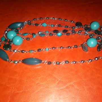 Velika zelena ogrlica - BIŽUTERIJA