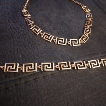 Versace ogrlica i narukvica od medicinskog nehrđanućeg čelika