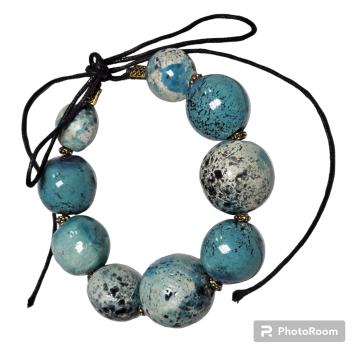 VINTAGE - Dizajn OWL LAKE - Ocean Jade