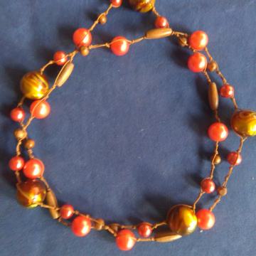 VINTAGE LANČIĆ SA PERLAMA