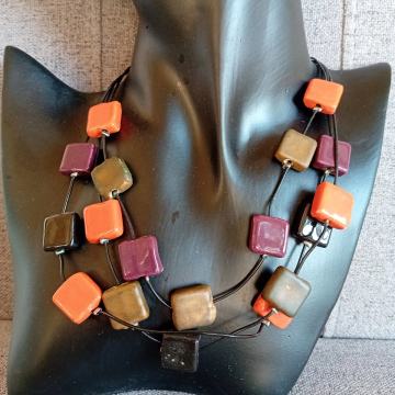 Vintage ogrlica + lot od 5 narukvica