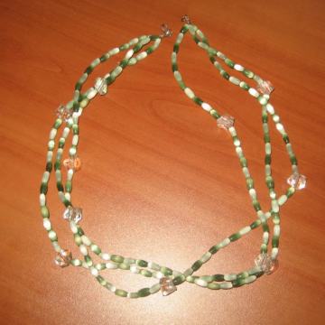 ZELENA OGRLICA U 3 NIZA - NOVO