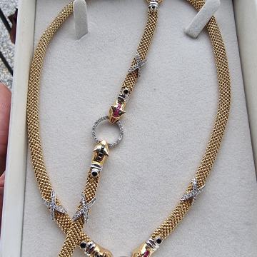 Ženski zlatni komplet