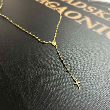 Zlatna krunica ogrlica 5,20 gr ( 585 )