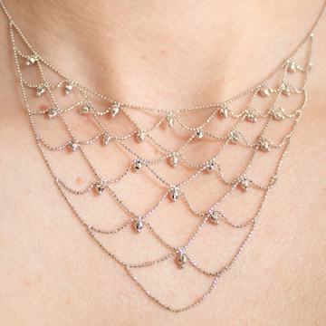 ZLATNA MREŽASTA OGRLICA 14K (585) 8,23 grama NOVO • GOLD SHOP •