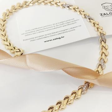 ZLATNA OGRLICA 14K 23.50G ***DO 24 RATE*** R1!