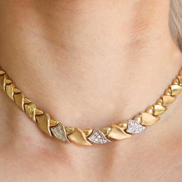 ZLATNA OGRLICA 14K (585) 25,50 grama NOVO • GOLD SHOP •