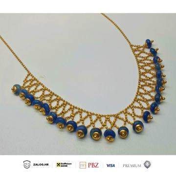 ZLATNA OGRLICA 14K .585 7,32G  ***DO 24 RATE*** R1!