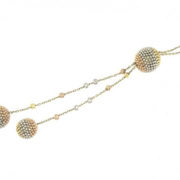 ZLATNA OGRLICA 18K (750) 9,10 grama NOVO • GOLD SHOP •