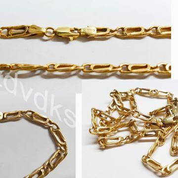 ZLATNA OGRLICA, ZLATO 14 KARATNO, ČISTOĆE *585, 1375 AR