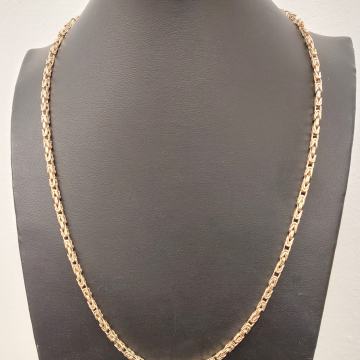 ZLATNI LANAC KRALJEVSKI VEZ 14K (585) 40,69 grama NOVO • GOLD SHOP •