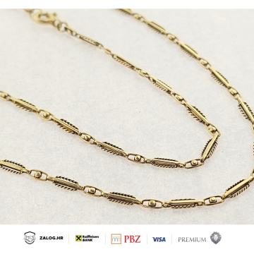 ZLATNI LANČIĆ 14K 4G ***DO 24 RATE*** R1!