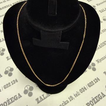 Zlatni lancic 2,54g