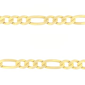 ZLATNI LANČIĆ FIGARO VEZ 14K (585) 25,32 grama NOVO • GOLD SHOP •