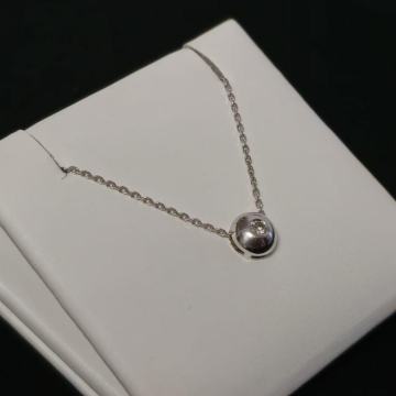 ZLATNI LANČIĆ I PRIVJESAK S DIJAMANTOM 0.06ct / R1, RATE !