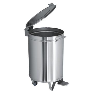 KANTA ZA OTPATKE SA PEDALOM 50 l, Inox Piave