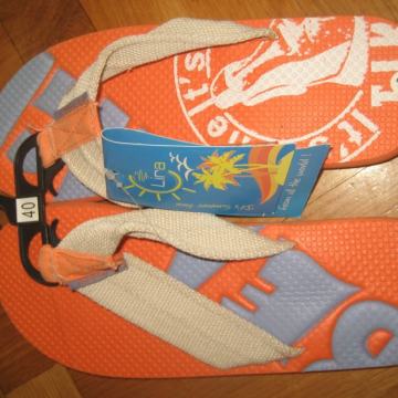 Narančaste japanke vel.40 novo s etiketom