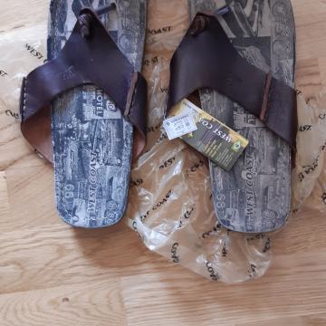 muške kožne japanke West coast br. 42