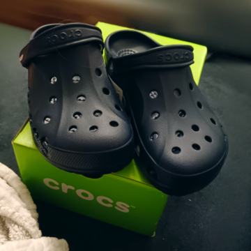 Tamnoplave Crocs papuče/ klompe