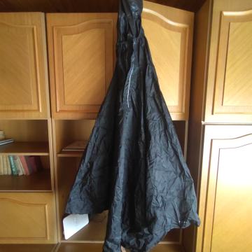 Biciklistička kabanica za gradsku vožnju za odrasle crna