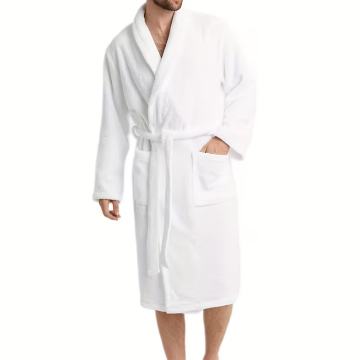 Jesenski i zimski flanelski ogrtač za parove, zadebljani topli ogrtač