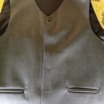 KONOBARSKI prsluci-vel.52-54-Sivi-Novi-Marco Benetti