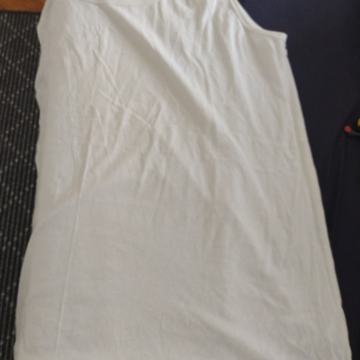 REWARD classic 2XL 60/62 NKD muška bijela majica bez rukava za ljeto.