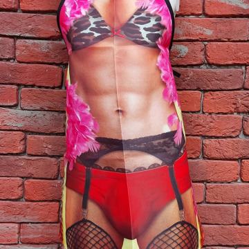 Šaljiva sexy muška pregača 41 TRANS