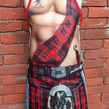 Šaljiva sexy muška pregača 21  ŠKOT - BRAVE HART _ _