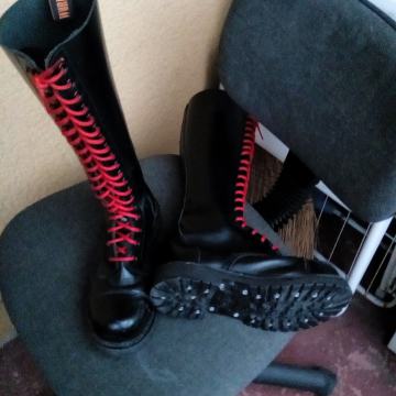 Čizme od prave kože NORTH WORK