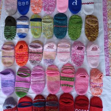 Pletene papuče šlape vrlo kvalitetna vuna