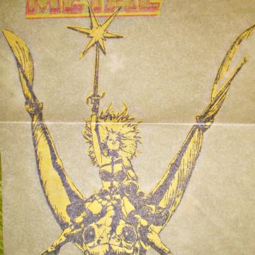 HEAVY METAL Vintage Preslikač za majicu neupotrebljen original iz 1985