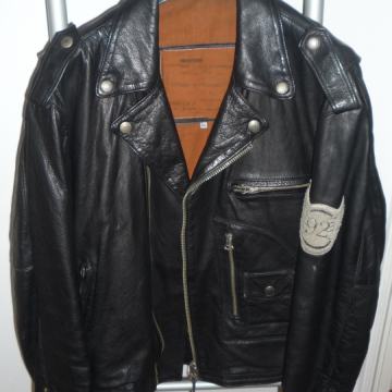 muski kozni prsluk - kozna jakna -zenski kozni dugi mantil - kao novo