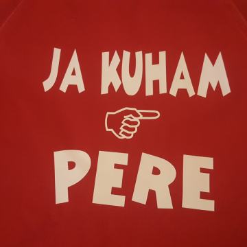 Pregača sa šaljivim natpisom 94