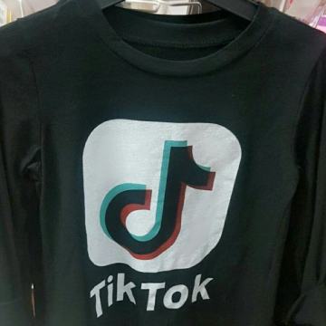 TIK-TOK majica - Crna broj 4