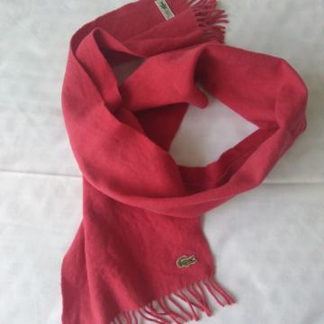 Novi vuneni Lacoste šal, original, dužina 1,5 m